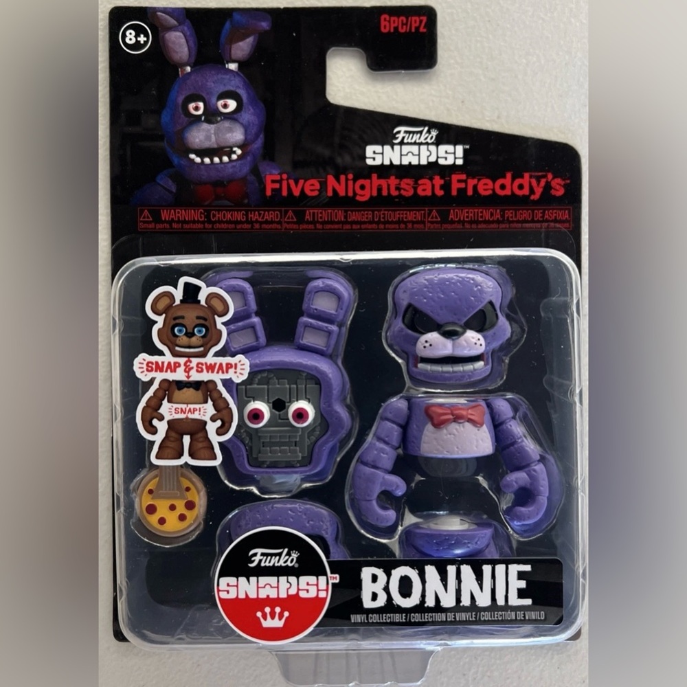 Five Nights At Freddy's Funko Snaps! Bonnie New Mint On Card